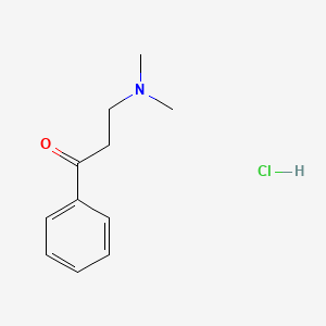 molecular formula C11H16ClNO B1294577 3-(二甲氨基)苯丙酮盐酸盐 CAS No. 879-72-1