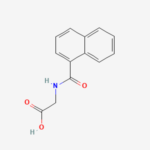 molecular formula C13H11NO3 B1294581 N-1-Naphthoylglycine CAS No. 75446-60-5