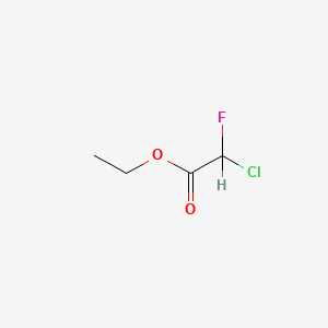molecular formula C4H6ClFO2 B1294583 Ethyl chlorofluoroacetate CAS No. 401-56-9