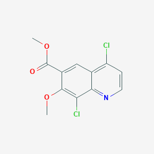 Methyl 4,8-dichloro-7-methoxyquinoline-6-carboxylate