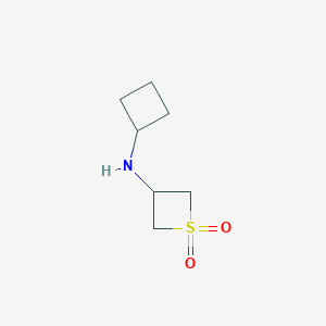 3-(Cyclobutylamino)thietane 1,1-dioxide