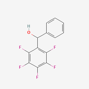 molecular formula C13H7F5O B1294590 2,3,4,5,6-Pentafluorobenzhydrol CAS No. 1944-05-4