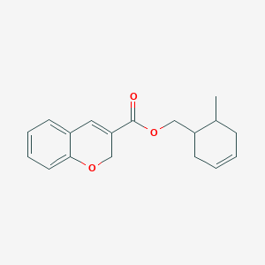 (6-Methylcyclohex-3-en-1-yl)methyl 2H-chromene-3-carboxylate