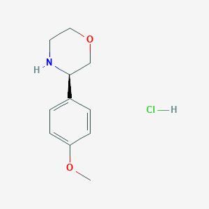 (R)-3-(4-Methoxyphenyl)morpholine hydrochloride