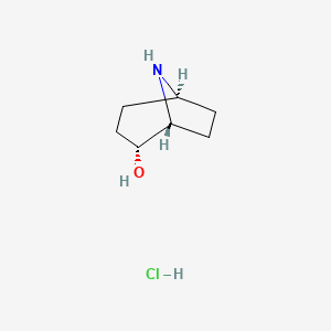 Endo-8-azabicyclo[3.2.1]octan-2-ol;hydrochloride