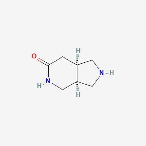 (3AS,7aR)-octahydro-6H-pyrrolo[3,4-c]pyridin-6-one