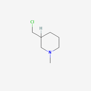 molecular formula C7H14ClN B1294599 3-(Chloromethyl)-1-methylpiperidine CAS No. 52694-50-5