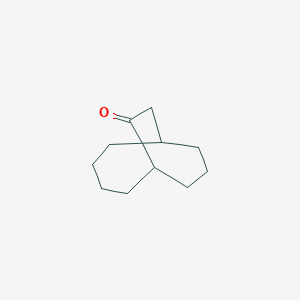 molecular formula C11H18O B12946006 Bicyclo[4.3.2]undecan-10-one CAS No. 61244-56-2