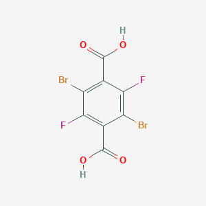 2,5-Dibromo-3,6-difluoroterephthalic acid