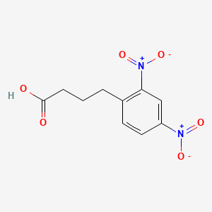 molecular formula C10H10N2O6 B1294602 2,4-Dinitrobenzenebutyric acid CAS No. 52120-49-7
