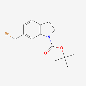 tert-Butyl 6-(bromomethyl)indoline-1-carboxylate