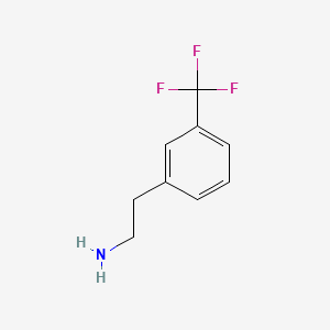 molecular formula C9H10F3N B1294608 3-(Trifluoromethyl)phenethylamine CAS No. 52516-30-0