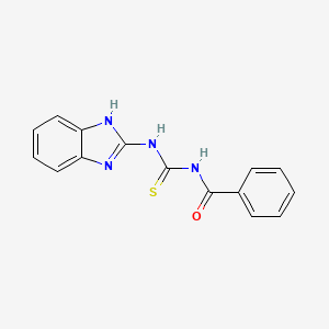 N-[(1H-Benzimidazol-2-yl)carbamothioyl]benzamide