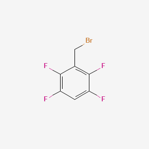 molecular formula C7H3BrF4 B1294613 3-(Bromomethyl)-1,2,4,5-tetrafluorobenzene CAS No. 53001-73-3