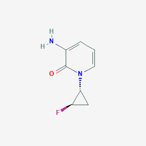 3-Amino-1-((1R,2R)-2-fluorocyclopropyl)pyridin-2(1H)-one