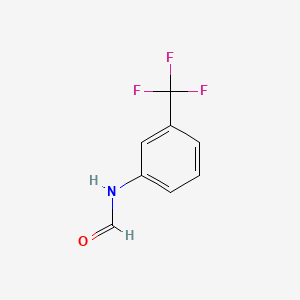 B1294619 3'-Trifluoromethylformanilide CAS No. 657-78-3