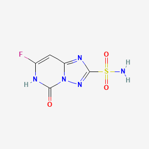 7-Fluoro-5-hydroxy-[1,2,4]triazolo[1,5-c]pyrimidine-2-sulfonamide