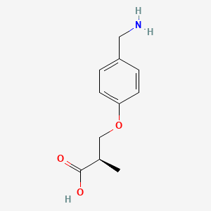 (R)-3-(4-Aminomethyl-phenoxy)-2-methyl-propionic acid