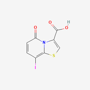 8-Iodo-5-oxo-5H-thiazolo[3,2-a]pyridine-3-carboxylic acid