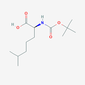 Boc-(s)-2-amino-6-methylheptanoic acid