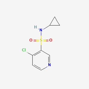 4-chloro-N-cyclopropylpyridine-3-sulfonamide