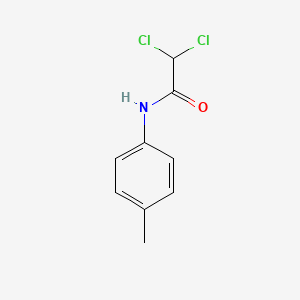molecular formula C9H9Cl2NO B1294628 对乙酰甲苯胺，2,2-二氯- CAS No. 2842-11-7