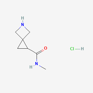 N-Methyl-5-azaspiro[2.3]hexane-1-carboxamide hydrochloride