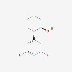 (1R,2S)-2-(3,5-Difluorophenyl)cyclohexanol