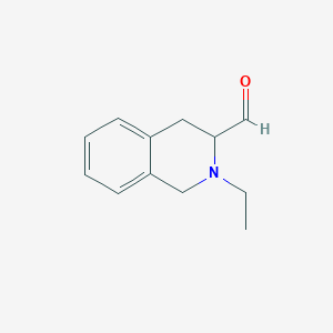 2-Ethyl-1,2,3,4-tetrahydroisoquinoline-3-carbaldehyde