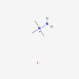 molecular formula C3H11IN2 B1294641 1,1,1-三甲基肼碘化物 CAS No. 3288-80-0