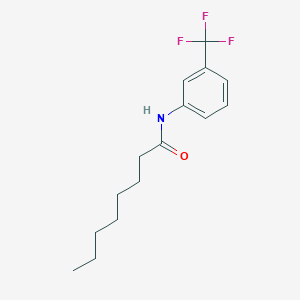 molecular formula C15H20F3NO B12946443 N-(3-(Trifluoromethyl)phenyl)octanamide 