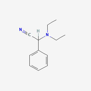 molecular formula C12H16N2 B1294650 二乙氨基苯基乙腈 CAS No. 5097-99-4