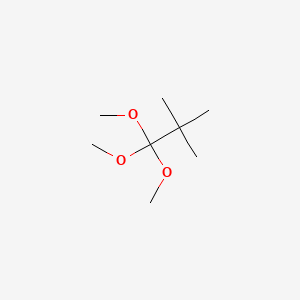 molecular formula C8H18O3 B12946512 1,1,1-Trimethoxy-2,2-dimethylpropane CAS No. 97419-16-4