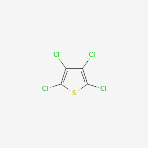 molecular formula C4Cl4S B1294677 Tetrachlorothiophene CAS No. 6012-97-1
