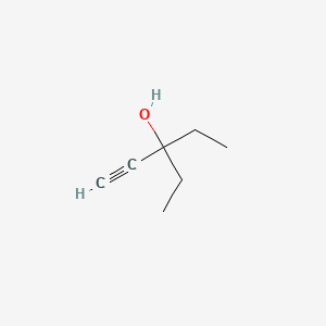 molecular formula C7H12O B1294680 3-Ethyl-1-pentyn-3-ol CAS No. 6285-06-9