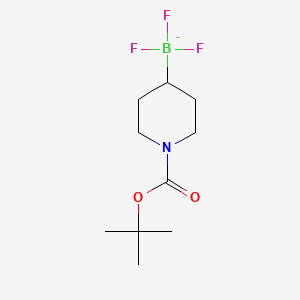 (1-(tert-Butoxycarbonyl)piperidin-4-yl)trifluoroborate