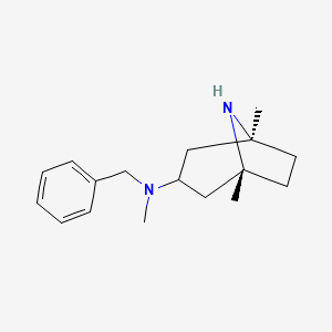 Rel-(1R,3s,5S)-N-benzyl-N,1,5-trimethyl-8-azabicyclo[3.2.1]octan-3-amine