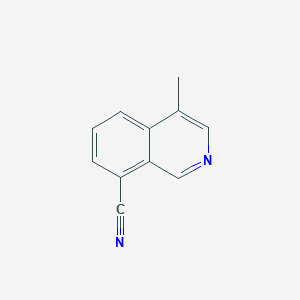 4-Methylisoquinoline-8-carbonitrile