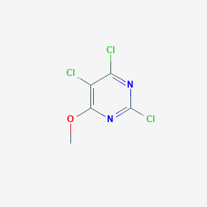 molecular formula C5H3Cl3N2O B12946877 2,4,5-Trichloro-6-methoxypyrimidine 