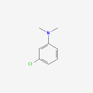 molecular formula C8H10ClN B1294690 3-氯-N,N-二甲基苯胺 CAS No. 6848-13-1