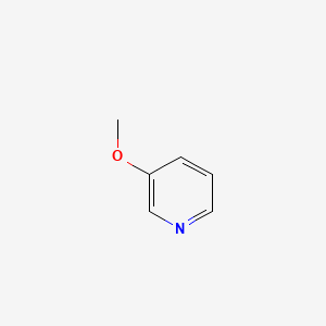 molecular formula C6H7NO B1294695 3-甲氧基吡啶 CAS No. 7295-76-3