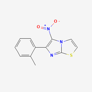 6-(Methylphenyl)-5-nitroimidazo(2,1-b)thiazole