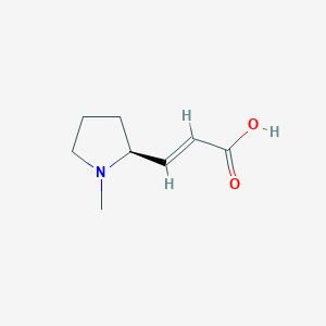 (S,E)-3-(1-Methylpyrrolidin-2-yl)acrylic acid