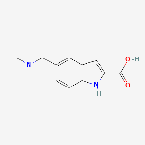 5-((dimethylamino)methyl)-1H-indole-2-carboxylic acid