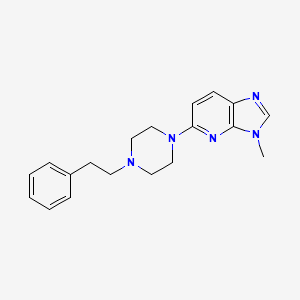 3-Methyl-5-(4-phenethylpiperazin-1-yl)-3H-imidazo[4,5-b]pyridine