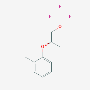 (S)-1-Methyl-2-((1-(trifluoromethoxy)propan-2-yl)oxy)benzene