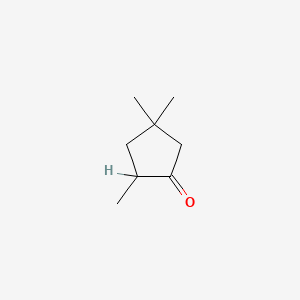 B1294718 2,4,4-Trimethylcyclopentanone CAS No. 4694-12-6