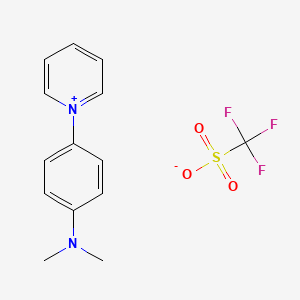 1-(4-(Dimethylamino)phenyl)pyridin-1-ium trifluoromethanesulfonate