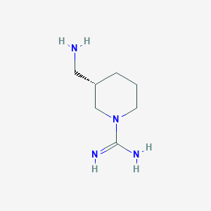 (3S)-3-(aminomethyl)piperidine-1-carboximidamide