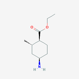 Ethyl (1S,2S,4R)-4-amino-2-methylcyclohexane-1-carboxylate